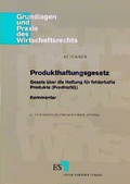 Cover: Produkthaftungsgesetz - Erich Schmidt Verlag