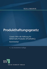 Enlarge image Cover: Produkthaftungsgesetz - Erich Schmidt Verlag