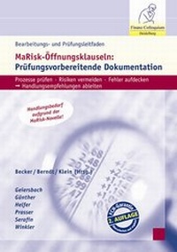 Abbildung von: Bearbeitungs- und Prüfungsleitfaden MaRisk-Öffnungsklauseln - Finanz Colloquium Heidelberg