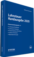 Cover: Lohnsteuer Handausgabe 2020 - Stollfu&szlig;