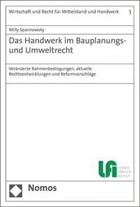 Abbildung von: Das Handwerk im Bauplanungs- und Umweltrecht - Nomos