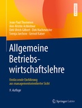 Cover: Allgemeine Betriebswirtschaftslehre - Springer Gabler