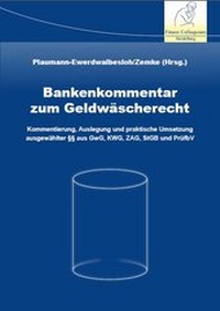 Abbildung von: Bankenkommentar zum Geldwäscherecht - Finanz Colloquium Heidelberg