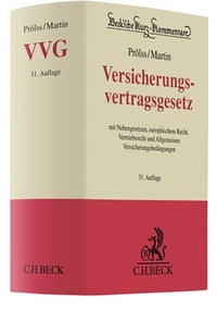 Abbildung von: Versicherungsvertragsgesetz: VVG - C.H.BECK
