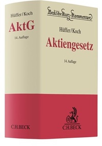 Abbildung von: Aktiengesetz: AktG - C.H.BECK