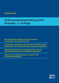 Bild vergrößern Bild: Einkommensteuererklärung 2013 Kompakt - HDS