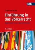 Cover: Einf&uuml;hrung in das V&ouml;lkerrecht - UTB