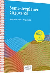 Bild vergrößern Bild: Semesterplaner 2020/2021 - Schäffer-Poeschel