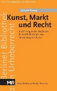 Abbildung von: Kunst, Markt und Recht - Deutscher Genossenschafts-Verlag