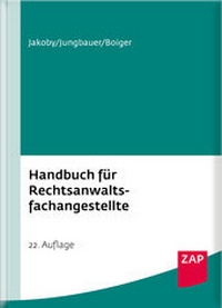 Abbildung von: Handbuch für Rechtsanwaltsfachangestellte - ZAP