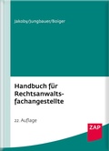Cover: Handbuch f&uuml;r Rechtsanwaltsfachangestellte - ZAP