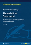 Cover: Hausarbeit im Staatsrecht - C.F. M&uuml;ller