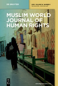 Abbildung von: Muslim World Journal of Human Rights  - De Gruyter
