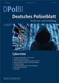 Bild: Deutsches Polizeiblatt (DPolBl) - Boorberg