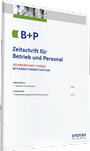 Cover: Zeitschrift für Betrieb und Personal (B+P) - Stollfuß