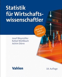 Abbildung von: Statistik für Wirtschaftswissenschaftler - Vahlen