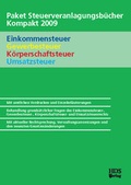Cover: Steuererkl&auml;rungen Kompakt 2009 / Paket Steuerveranlagungsb&uuml;cher Kompakt 2009 - HDS