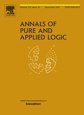 Cover: Annals of Pure and Applied Logic - Elsevier