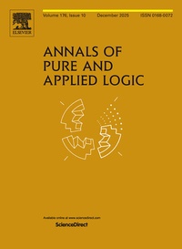 Enlarge image Cover: Annals of Pure and Applied Logic - Elsevier