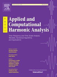 Abbildung von: Applied and Computational Harmonic Analysis - Elsevier