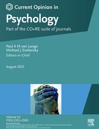 Abbildung von: Current Opinion in Psychology - Elsevier