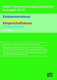 Abbildung von: Paket Steuerveranlagungsbücher Kompakt 2010 - HDS
