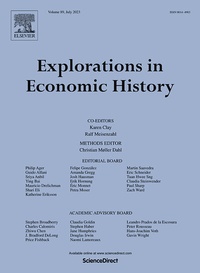 Abbildung von: Explorations in Economic History - Elsevier