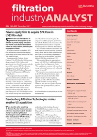 Abbildung von: Filtration Industry Analyst - Elsevier