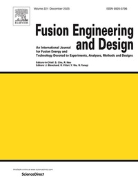 Enlarge image Cover: Fusion Engineering and Design - Elsevier