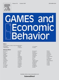 Bild vergrößern Bild: Games and Economic Behavior - Elsevier