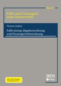 Cover: Falltraining Abgabenordnung und Finanzgerichtsordnung - HDS