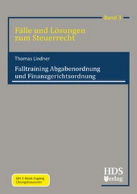 Abbildung von: Falltraining Abgabenordnung und Finanzgerichtsordnung - HDS