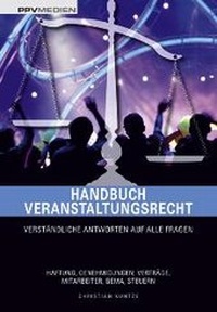 Abbildung von: Handbuch Veranstaltungsrecht - PPV Medien
