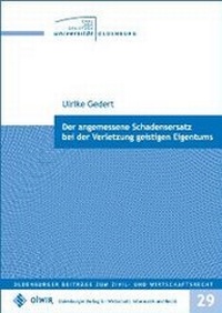 Abbildung von: Der angemessene Schadensersatz bei der Verletzung geistigen Eigentums - OlWIR
