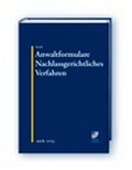 Abbildung von: Anwaltformulare Nachlassgerichtliches Verfahren - Zerb