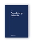 Cover: Anwaltskript Erbrecht - Zerb