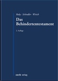 Cover: Das Behindertentestament - Zerb