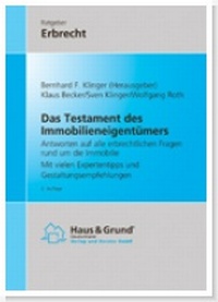 Abbildung von: Das Testament des Immobilieneigentümers - Haus & Grund