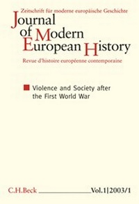 Abbildung von: Journal of Modern European History (JMEH) - C.H.BECK