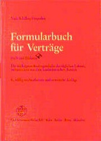 Enlarge image Cover: Formularbuch für Verträge - Carl Heymanns Verlag