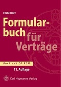 Cover: Formularbuch f&uuml;r Vertr&auml;ge - Carl Heymanns Verlag