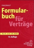 Cover: Formularbuch f&uuml;r Vertr&auml;ge - Carl Heymanns Verlag