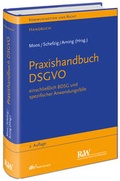 Cover: Praxishandbuch DSGVO - Fachmedien Recht und Wirtschaft