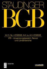 Abbildung von: BGB: Kommentar zum Bürgerlichen Gesetzbuch mit Einführungsgesetz und Nebengesetzen - Sellier - De Gruyter