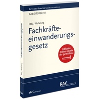 Enlarge image Cover: Fachkräfteeinwanderungsgesetz: FEG - Fachmedien Recht und Wirtschaft