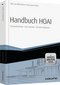 Abbildung von: Handbuch HOAI - inkl. Arbeitshilfen online - Haufe-Lexware