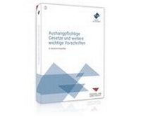 Abbildung von: Aushangpflichtige Gesetze und weitere wichtige Vorschriften - Forum Verlag Herkert