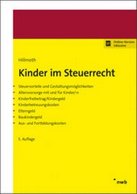 Abbildung von: Kinder im Steuerrecht - NWB