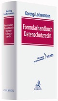 Cover: Formularhandbuch Datenschutzrecht - C.H.BECK