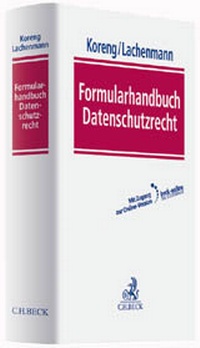 Enlarge image Cover: Formularhandbuch Datenschutzrecht - C.H.BECK